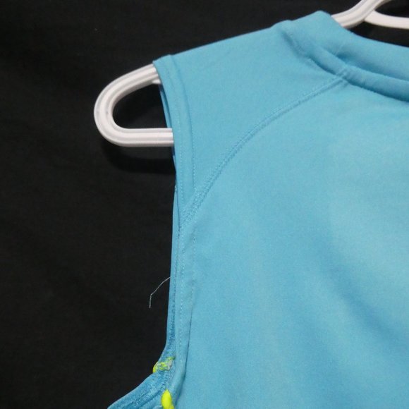 ATHLETIC WORKS | large, 14 | Light Blue Tank Top | 100% Polyester | Mesh Sides - Picture 10 of 15